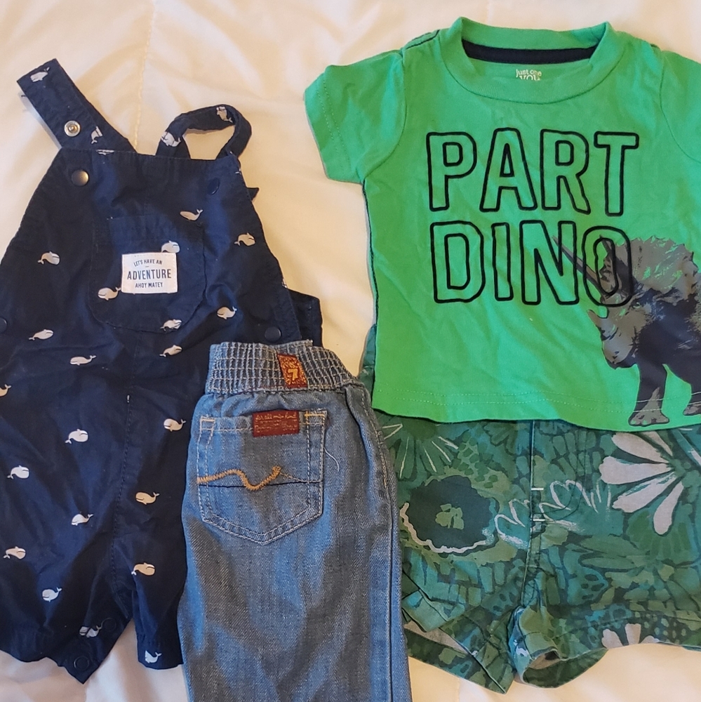 Baby boy outfits 3-6mths